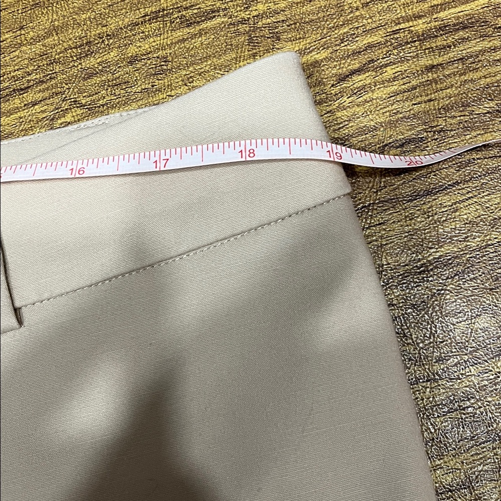 Anne Klein Cream Chinos - Picture 3 of 5